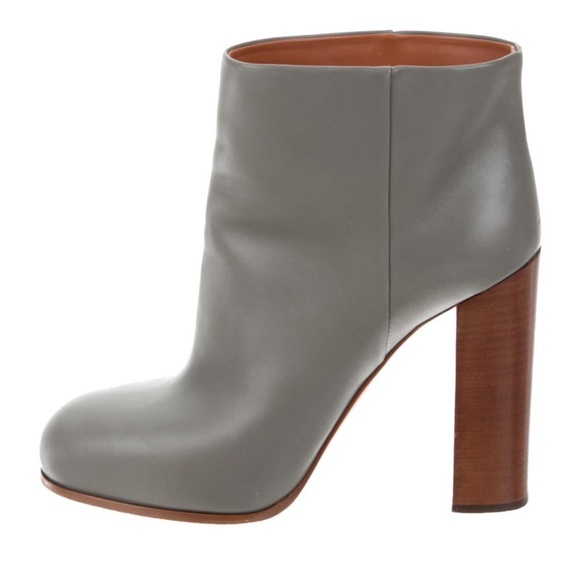 Celine Grey High Heel Booties - Size EU38 - Picture 1 of 12